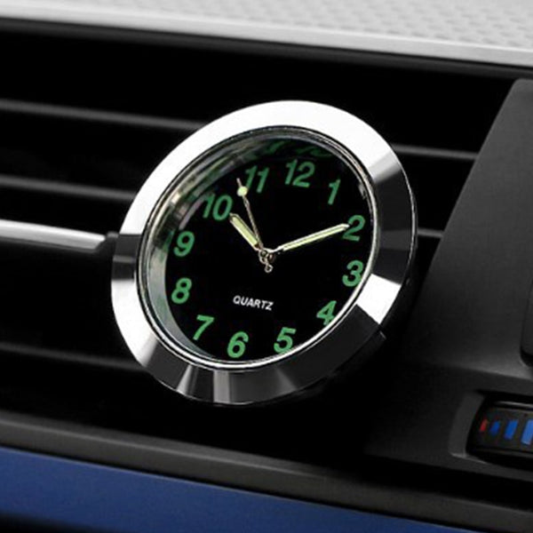 Car Styling Luminous Auto Interior Mini Watch