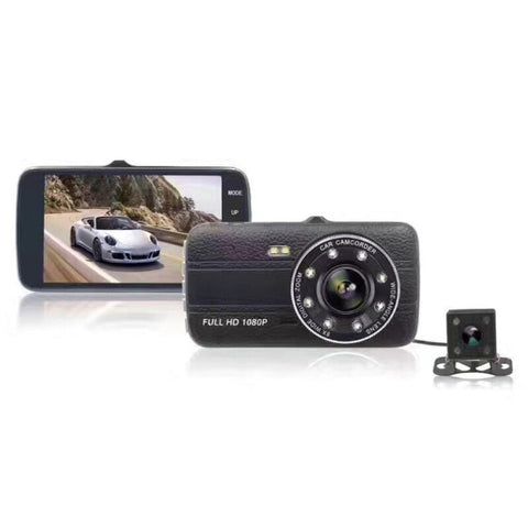 Dual Lenses 4 Inch Car Video Recorder